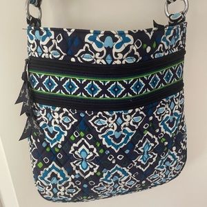 Vera Bradley Triple Zip Hipster Crossbody Bag